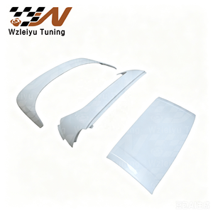 Techo Rígido de Fibra de Carbono FRP de 3 Piezas, Estilo Separado, Compatible con <span class=keywords><strong>Mazda</strong></span> Miata <span class=keywords><strong>MX5</strong></span> NC1 Roadster, Piezas de Mejora Exterior - Product Image 6