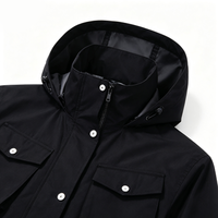 Veste de randonnée imperméable, coupe-vent et respirante pour homme, avec logo personnalisé, coutures entièrement thermocollées, pour l'alpinisme, OEM