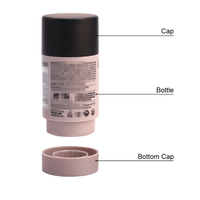 Tubes en plastique de conteneur de bâton de fond de teint 30g/50g/75g