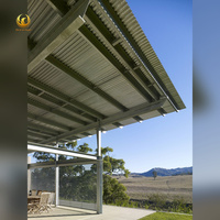 Estructura de Acero Prefabricada de Fácil Montaje, Resistente a la Intemperie y al Óxido, con Toldo para la Construcción de Granjas Avícolas Metálicas