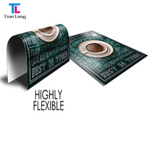 Bannière de support enroulable publicitaire de film PET rétro-éclairé à base d'eau économique pour les industries automobiles de l'éducation d'assurance - Product Image 2