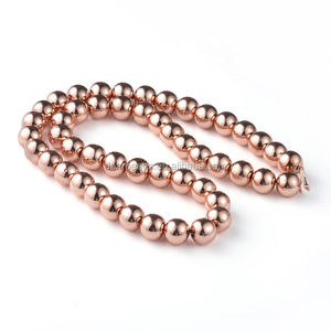 Perles naturelles en vrac <span class=keywords><strong>hématite</strong></span>, à brin naturel, pour la fabrication de bijoux, 4mm 6mm 8mm 10mm, vente en gros - Product Image 3