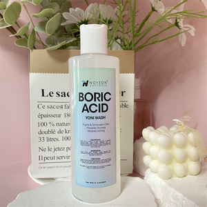 Gel Íntimo de Ácido Bórico Natural Personalizado de 8oz 240ml, Lavado Vaginal Herbal Refrescante, Producto de Cuidado Femenino - Product Image 1