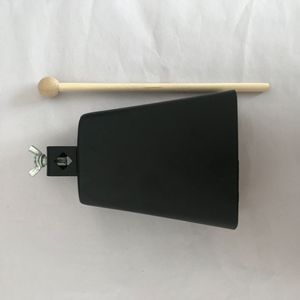 Cloche à vache en métal, instrument de percussion avec mallette en bois, support réglable, accessoire musical pour batterie, performance et enseignement - Product Image 4