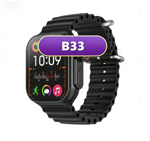 Reloj Inteligente Android B33 4G con SIM, Pantalla AMOLED de 2.06 Pulgadas, GPS, SOS, Seguimiento de Salud, Cámara, Resistente al Agua IP67, NFC, Correa de Silicona - Product Image 4