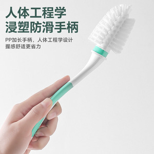 <b>Shoe</b> Brush Set 3Pcs <b>Soft</b> Bristles For <b>Shoes</b> And Clothes Cleaning With Hook Handle - Product Image 3