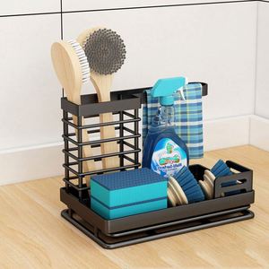 Drain <b>Rack</b> <b>Kitchen</b> Organizer <b>Rack</b> Shelf <b>Storage</b> Customized Draining <b>Rack</b> <b>Kitchen</b> Sink Drying Shelf Organizer Wholesale - Product Image 5