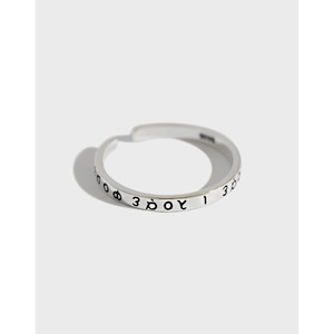 Anillo <span class=keywords><strong>vikingo</strong></span> de plata antigua para mujer, anillo de runas nórdicas, anillos de plata de ley 925 para mujer, joyería con palabra del <span class=keywords><strong>alfabeto</strong></span> clásico griego - Product Image 6