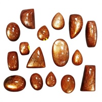 FAIJAN GEMS Certifié par des tiers Qualité supérieure 100% naturel Pierre de soleil couleur or Bijoux en vrac Cristal d'opale en flocons arc-en-ciel