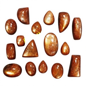 FAIJAN GEMS, Certificado por Terceros, Calidad Superior, 100% Natural, Piedra del Sol Color Oro, Joyería al por Mayor, Escamas de Ópalo Arcoíris, Cristal - Product Image 1
