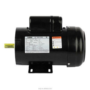 Motor Eléctrico Monofásico de Alta Eficiencia, 0.5HP 0.37kw, Estándar Nema, Totalmente Cerrado, Apto para Equipos Generales - Product Image 2