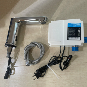 HY-152A Modern Single-Hole Brass Faucet Touchless Single-Handle Water Tap Cerâmica Válvula Núcleo Hands-Free <span class=keywords><strong>Sensor</strong></span> Bacia para Parques - Product Image 5