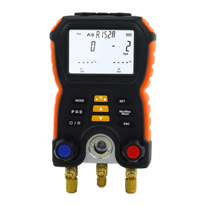 Xima 1000 (KP3_) OLIVER Refrigerant Pressure <strong>Gauge</strong> Car Air Conditioning Charging Tool Kit <strong>Manifold</strong> <strong>R134a</strong> Meter for - Product Image 1