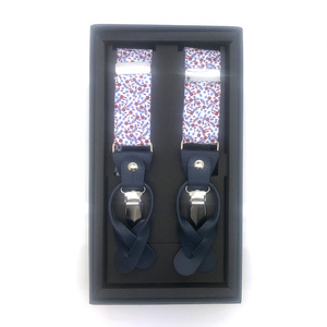 <span class=keywords><strong>Tirantes</strong></span> Elásticos para <span class=keywords><strong>Hombre</strong></span> con Cuatro Clips, <span class=keywords><strong>Tirantes</strong></span> para Pantalones a Rayas <span class=keywords><strong>de</strong></span> 3 cm, <span class=keywords><strong>Tirantes</strong></span> Ajustables con Clips Metálicos - Product Image 3