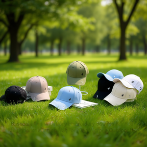 Casquette de baseball avec broderie de poney, 360 pièces par boîte, chapeau en coton multicolore pour hommes et femmes, utilisation en extérieur - Product Image 3