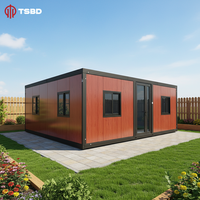 Maison conteneur moderne préfabriquée extensible sur mesure, 5 chambres, maison mobile extérieure préfabriquée, Casas Prefabricadas