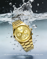 Montre de sport de luxe pour homme PRECIOUS DUKE, quartz, 42 mm, bracelet en acier inoxydable, boîtier en alliage de zinc, résistance à l'eau 30 m, verre minéral