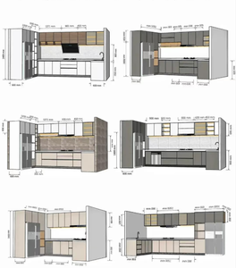 Gỗ tùy chỉnh tủ bếp cho toàn bộ ngôi nhà cá nhân Tủ thiết kế - Product Image 6