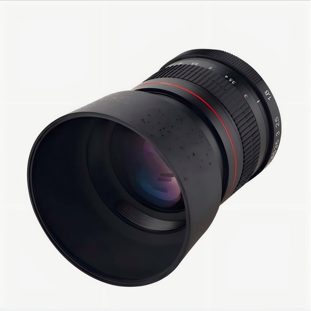 85mm F1.8 Manual Focus Camera Lens Full Frame Large Aperture Portrait Lens Compatible with Canon Sony and Nikon