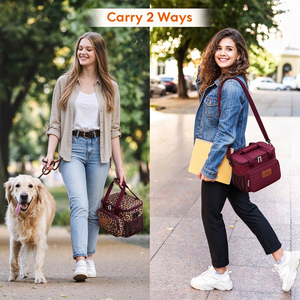 Sac isotherme réutilisable en tissu Oxford rayé, imperméable, avec logo personnalisé, pour la livraison de repas – Nouvelle collection tendance - Product Image 6