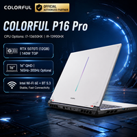 Colorful 16 Inch I7 I9 13th Gen RTX 5050 5070 5070Ti High Performance Professional Programming Computational Machine Game Laptop