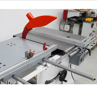 Sierra de Mesa Deslizante Vertical de 4KW 220V con Hoja de 350mm, Motor Circular, Inclinación de 0-45° y Capacidad de Corte de 2.5 para Uso Industrial