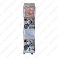 Distributeur de capsules de jouets Gacha commercial mini durable à monnayeur/billets, avec logo personnalisé, code Genki anglais, pour salles d'arcade