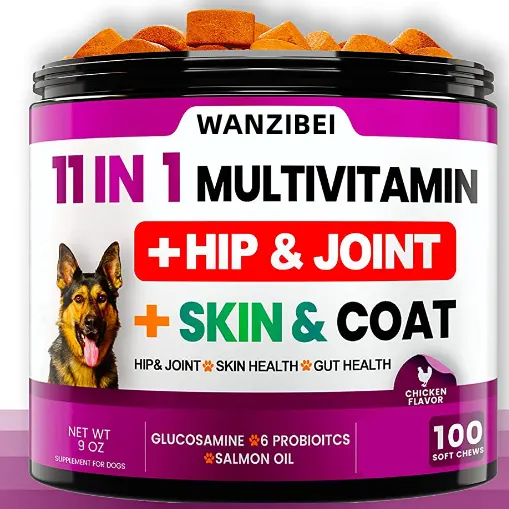 OEM/ODM Advanced Formula Multi Vitamin Health Support Supplement Weiches Kauen für Hunde Katzen Hundefutter