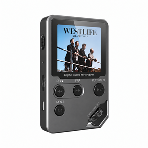 Reproductor <span class=keywords><strong>de</strong></span> Música MP3 Bluetooth C5 con Rueda <span class=keywords><strong>de</strong></span> Desplazamiento <span class=keywords><strong>de</strong></span> 360 Grados, 16 GB, Sonido HiFi y Función <span class=keywords><strong>de</strong></span> Entrada <span class=keywords><strong>de</strong></span> Línea - Product Image 1