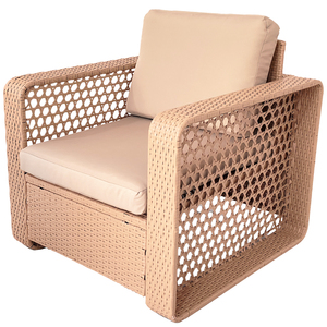 Usine Nouveau Style Ensemble de 5 Guirlande Tissage Rotin Osier <span class=keywords><strong>Jardin</strong></span> Patio Balcon Conversation Canapés - Product Image 5