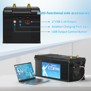 Kepworth 12v 200h 2560wh Energy Storage <strong>Battery</strong> With 6000 Times <strong>Deep</strong> <strong>Cycle</strong> <strong>Battery</strong> 12v 200ah Lithium Ion <strong>Battery</strong> 12.8V Lifepo4 - Product Image 3