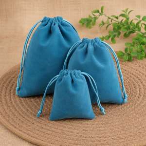 Bolsas de Terciopelo Personalizadas al por Mayor con Logotipo, Bolsas de Terciopelo con Cordón para Joyería, para Regalo - Product Image 5