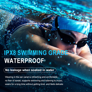 Factory Wholesale 32G Bone Conduction <strong>Earphones</strong> <strong>IP68</strong> Swimming <strong>Earphone</strong> Bone Conduction for Sport - Product Image 5