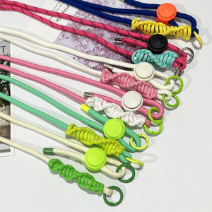 Nouvelle lanière ajuster le <span class=keywords><strong>cordon</strong></span> de dragonne de poignet de téléphone portable pour accrocher la corde mobile Smartphone épaule téléphone chaîne porte-clés pour <span class=keywords><strong>Iphone</strong></span> - Product Image 3