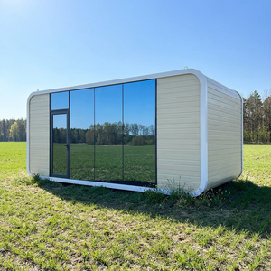 Capsule intelligente postmoderne personnalisée en acier, type Apple, pour maisonnette, cabane préfabriquée, boutique, <span class=keywords><strong>location</strong></span> Airbnb, espace de vie extérieur, pod de vacances, conteneur - Product Image 2
