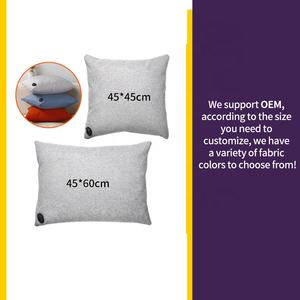 Oreiller de <span class=keywords><strong>massage</strong></span> chauffant antibactérien Anjuny 5V, jouets sensoriels tricotés pour l'autisme, simule le corps humain, pour dormir et le camping - Product Image 4