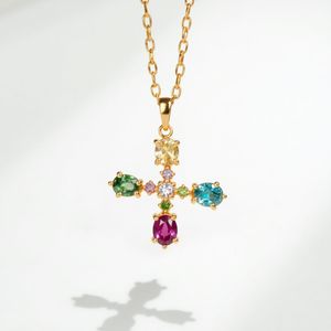 Handcrafted Multi Stone <b>Necklace</b> Blue Topaz, Green Amethyst, Blue Amethyst, 925 <b>Silver</b> Gold Plated - Product Image 2