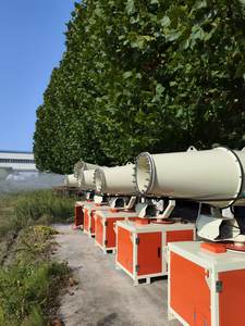 Sistema de Pulverização para Supressão de Poeira, Canhão de Névoa de Alta Potência com Controle Remoto para Solução Eficiente de Controle de Poeira em Mineração - Product Image 6