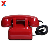 Téléphone de bureau rétro personnalisé, style ancien, vintage, décoration d'intérieur, téléphone avec identification de l'appelant, pour cadeau