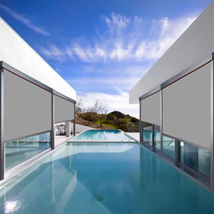 Tende a Rullo Motorizzate Oversize per Esterni con Zip, Schermi Retrattili per Ombreggiatura - Product Image 3