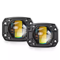HYNBYZJ Super Bright 3in LED Work Off Road Light Yellow and White Driving Spot Fog Lamp for Car Truck SUV