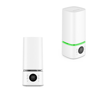 Original Led Lampe 8L Réservoir Ménage Bébé Chambre Bureau Muet Purificateur D'air Humidificateur Avec Hydrogène Eau