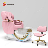 Meubles de salon de manucure de luxe de haute qualité, fauteuils de massage pour spa des pieds, fauteuil de manucure, fauteuil de pédicure électrique avec massage