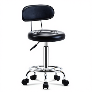 Tabouret <span class=keywords><strong>de</strong></span> pédicure réglable en hauteur, chaise <span class=keywords><strong>de</strong></span> technicien, meubles <span class=keywords><strong>de</strong></span> <span class=keywords><strong>salon</strong></span> <span class=keywords><strong>de</strong></span> beauté et <span class=keywords><strong>de</strong></span> barbier en cuir synthétique bon marché en gros d'Afrique - Product Image 1
