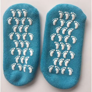 Kaus kaki SPA <span class=keywords><strong>Gel</strong></span> kelembaban, kaus kaki <span class=keywords><strong>Gel</strong></span> SPA tidur katun Anti Slip - Product Image 5