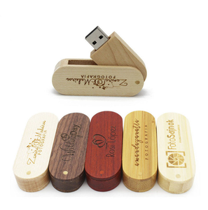 Вращающийся деревянный флеш-накопитель <span class=keywords><strong>USB</strong></span> с логотипом на заказ, 8 ГБ, 16 ГБ, 32 ГБ, 64 ГБ, 128 ГБ, с бесплатной лазерной гравировкой - Product Image 6