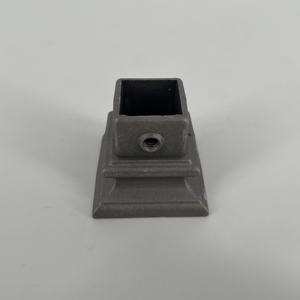 Soporte de Barandilla Giratorio Ajustable de Aluminio Fundido a Presión para Escaleras Interiores, Tubo Cuadrado de 14x14 mm, Garantía de 5 Años - Product Image 2