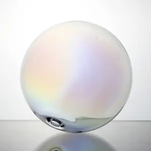 11 "(280mm) büyük G9 küre abajur temizle cam abajur topu asılı ışıkları küre cam tavan ışığı stil