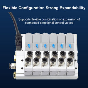 Пневматический соленоидный клапан 4V110-06 24V DC 5/2 для системы автоматизации Пневматический клапан - Product Image 3