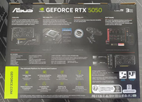 New and Original 5050 O8G Series 8GB GDDR6 Graphics Card 128bit Dual Fan High Performance Graphics Component Clean Condition